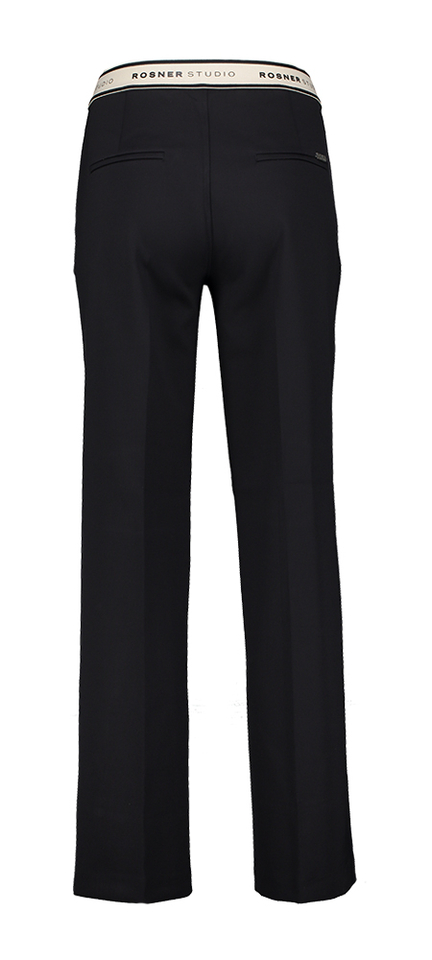 Zwarte loose fit broek May Rosner