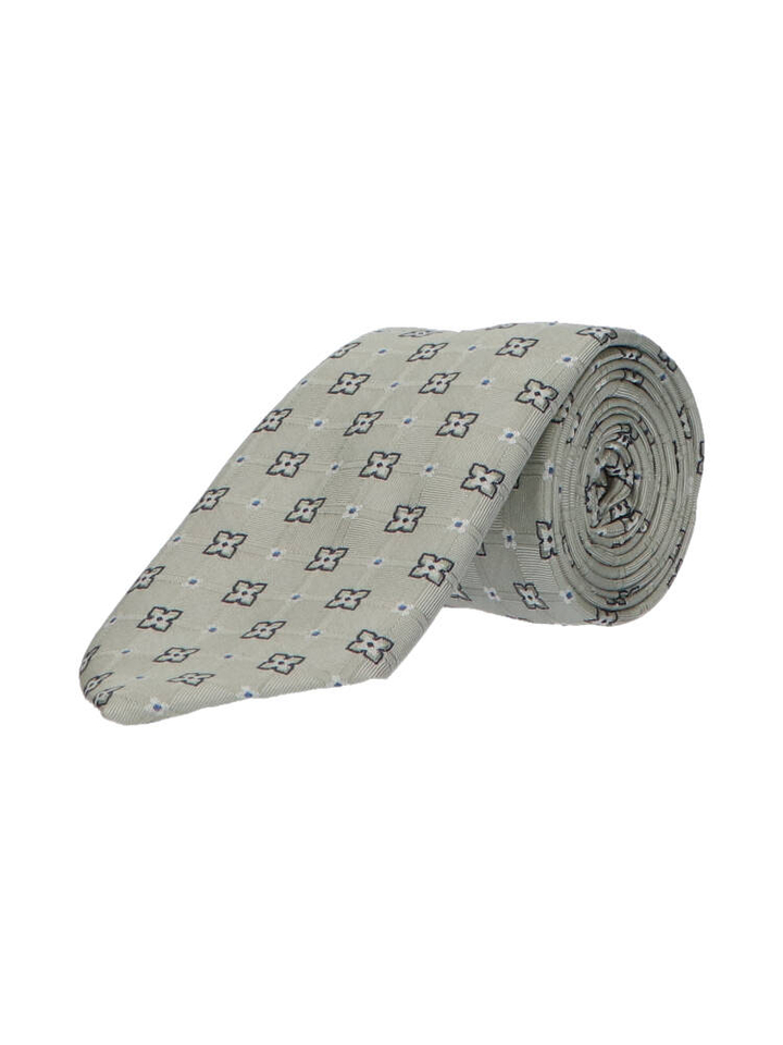 Groene das met bloemen Hugo Boss