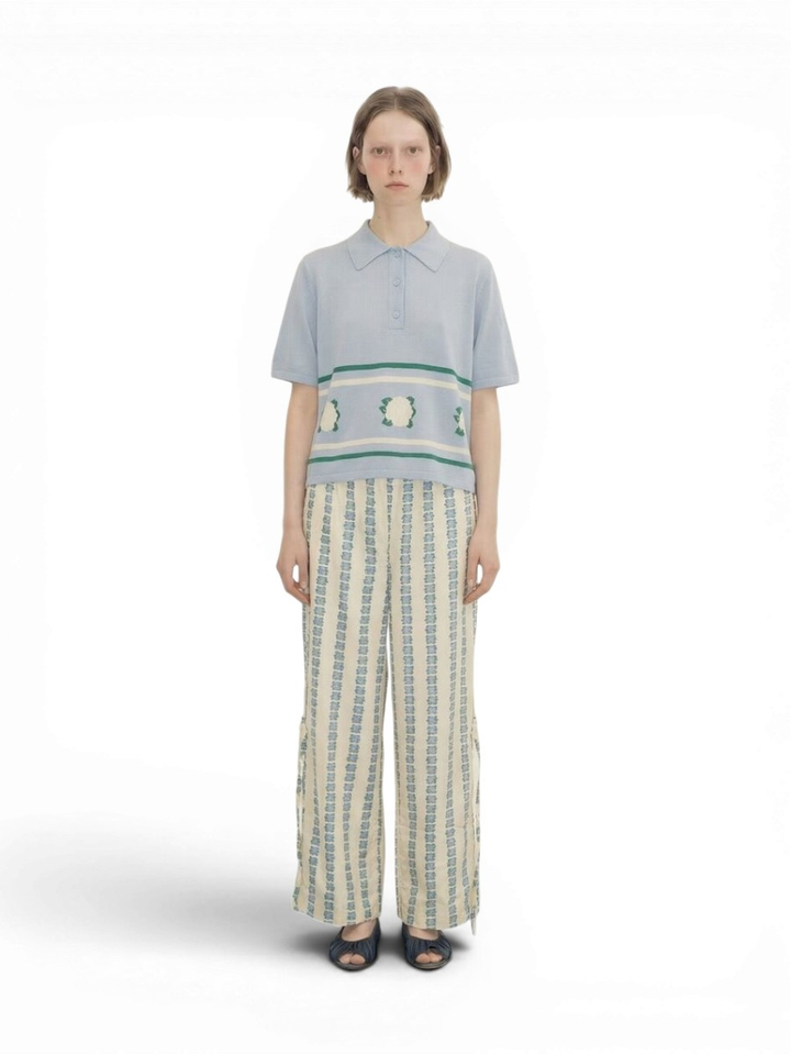Broek met print The Tiny Big Sister 