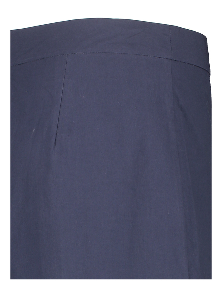 Blauwe broek met ecru detail The Tiny Big Sister