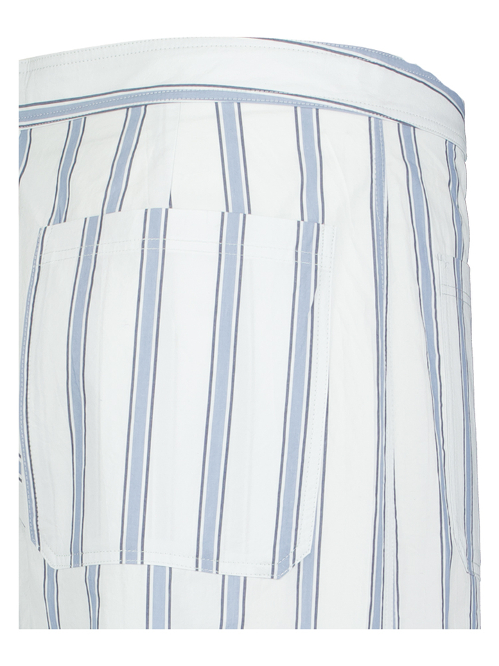 Blauw gestreepte katoenen broek The Tiny big sister