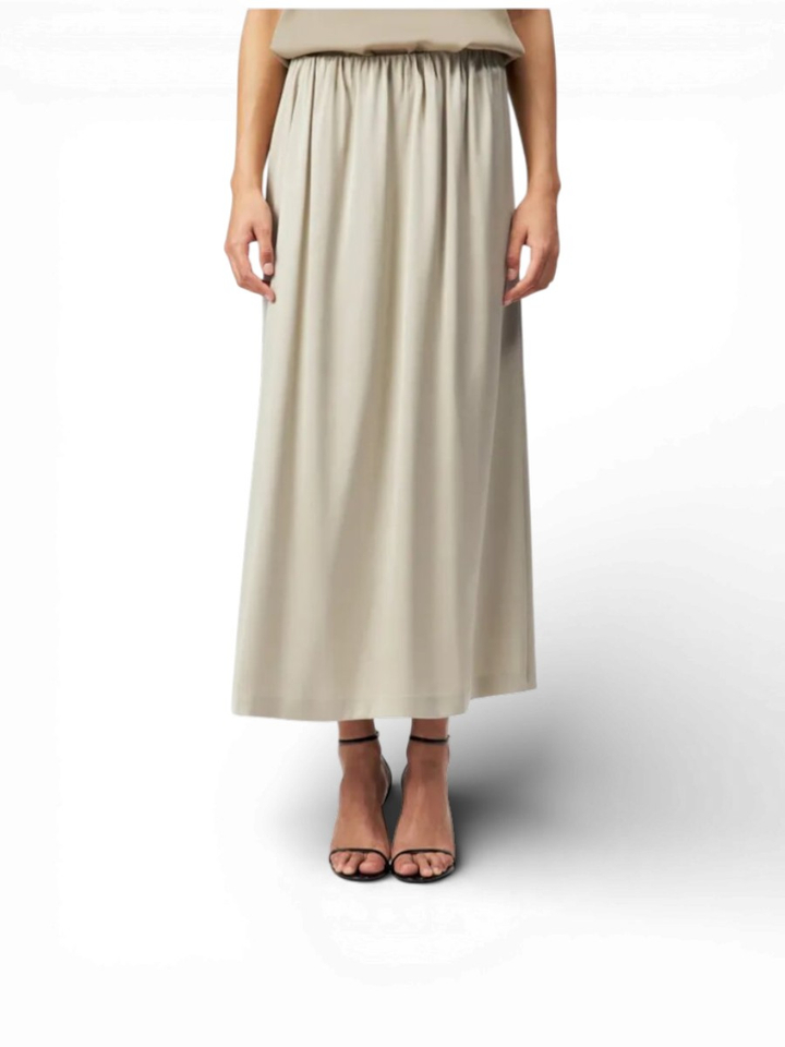 Beige glanzende rok Idonea Drykorn