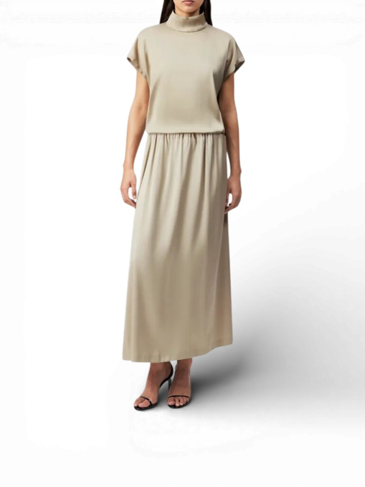 Beige glanzende rok Idonea Drykorn