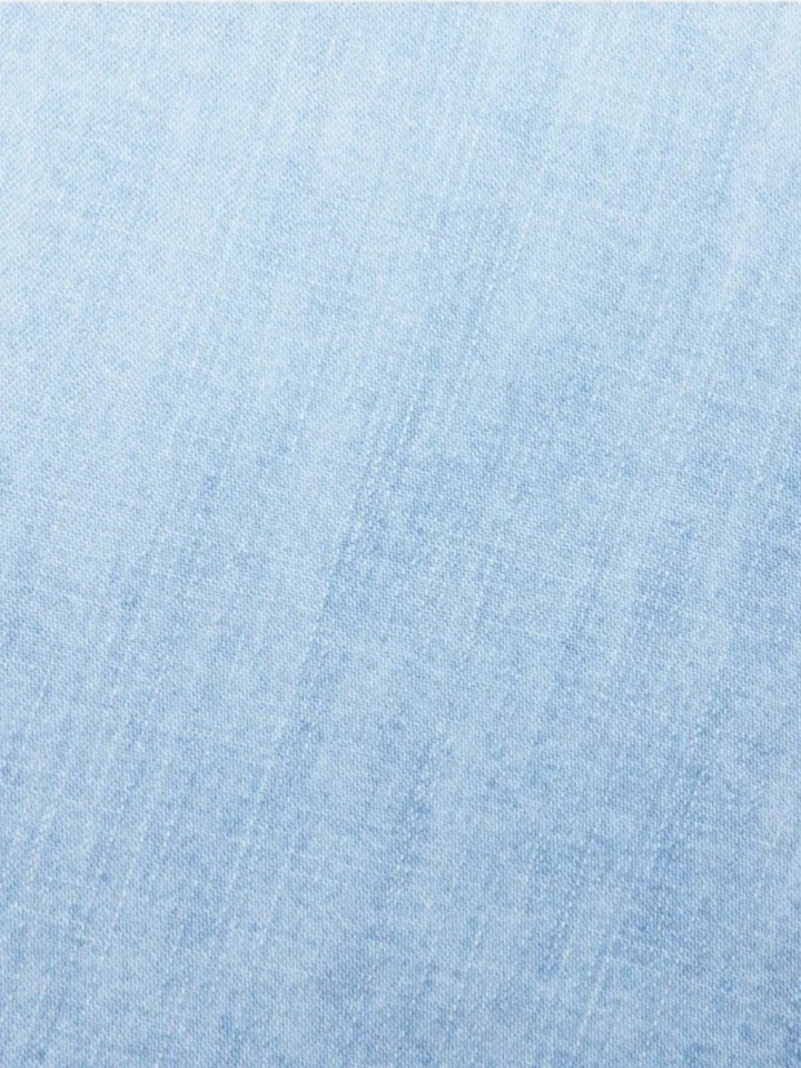 Lichtblauw denim oversized overhemdblouse Oshia Dyrkorn