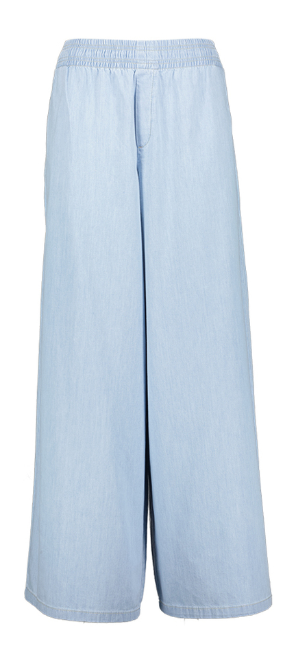Lichtblauwe denim wijde broek Ceiling Drykorn 