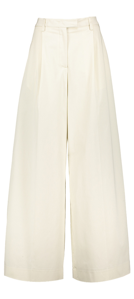 Cream white lange broek Deva The Latest 