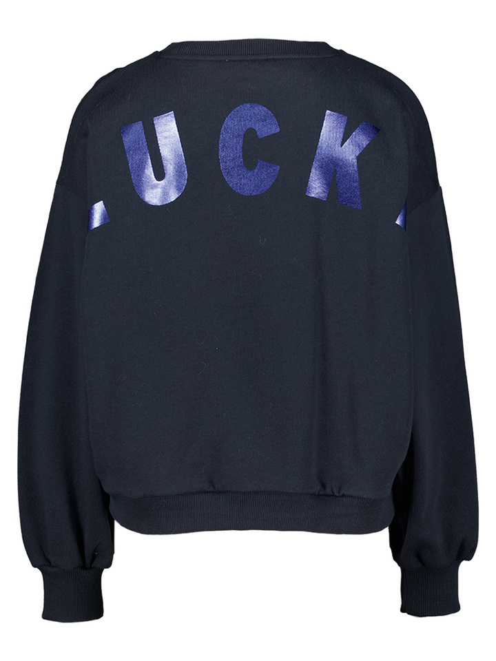 Blauwe sweater Lucky By Bar 