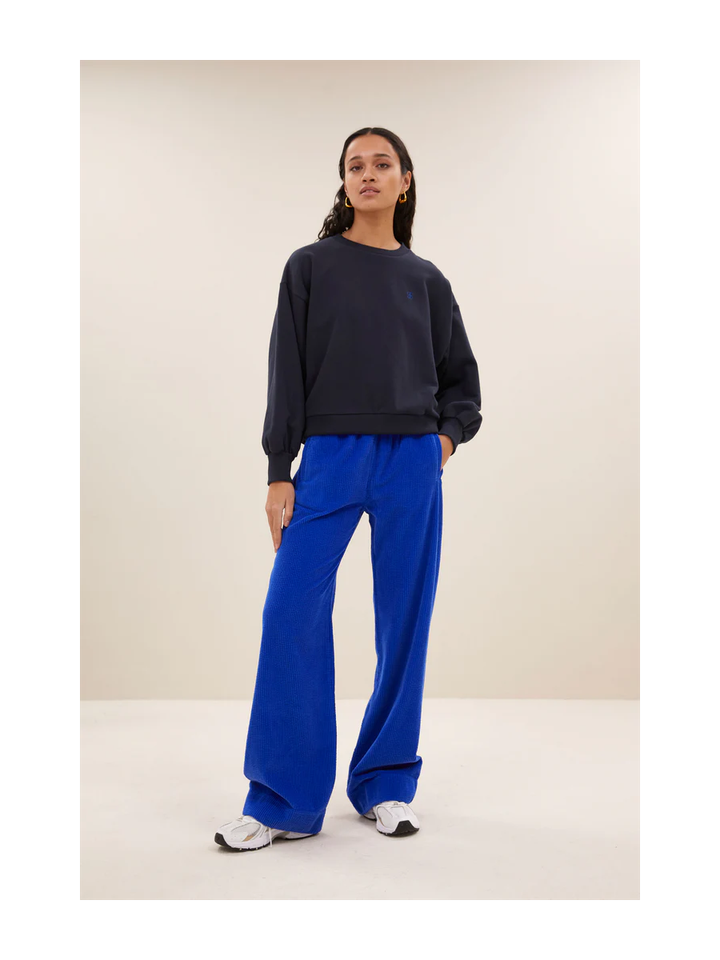 Blauwe sweater Lucky By Bar 