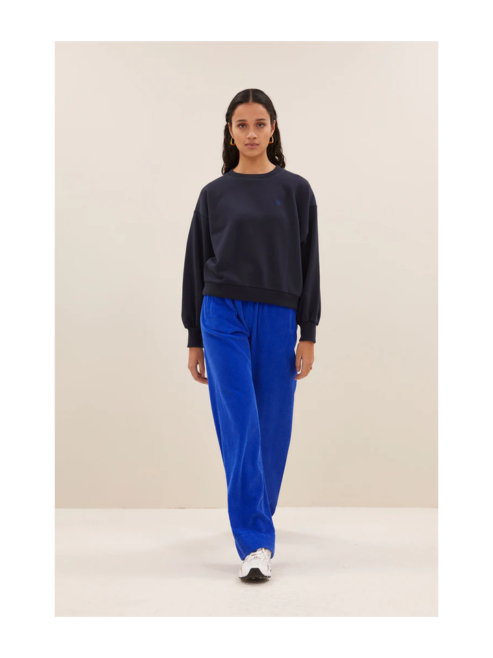 Blauwe sweater Lucky By Bar 