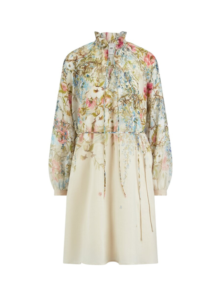 Multiccolor jurk met bloemenprint Riani 