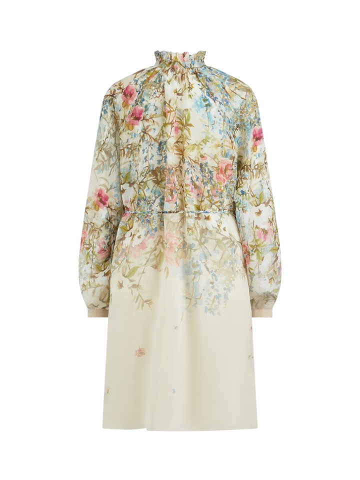 Multiccolor jurk met bloemenprint Riani 