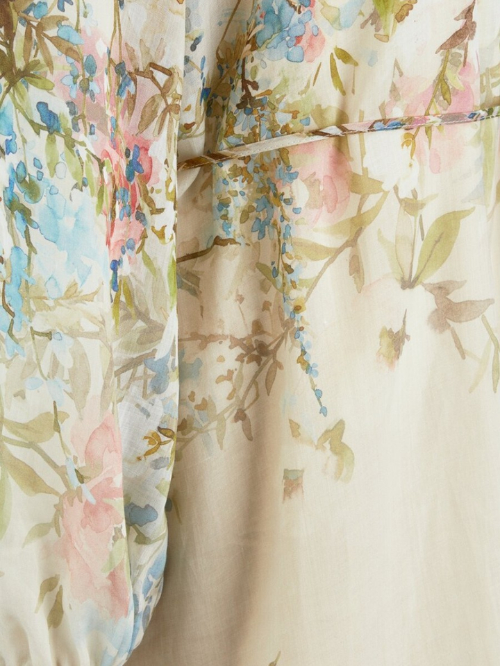 Multiccolor jurk met bloemenprint Riani 