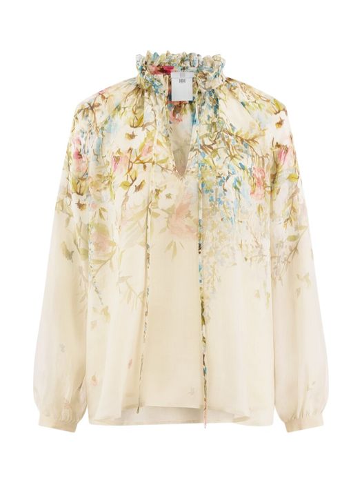 Multicolor bloes in bloemenprint Riani