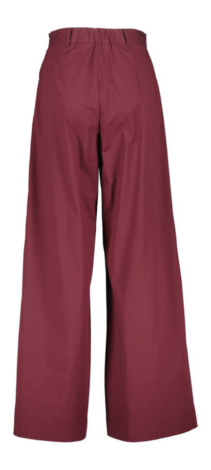 Bordeaux geklede broek Niu 