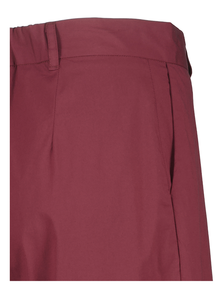 Bordeaux geklede broek Niu 