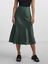 Kaki groene rok in satijnlook Yaspella Y.A.S