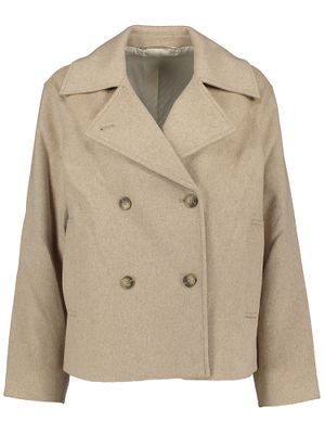 Sandshell jas wool Selected