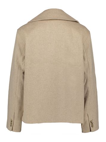 Sandshell jas wool Selected 