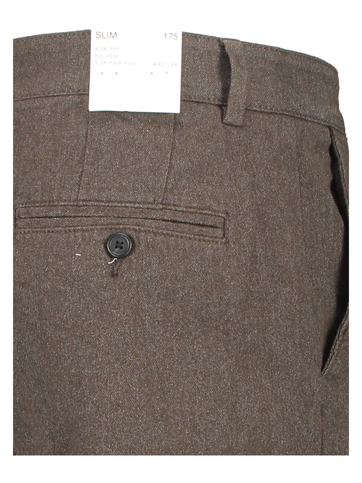 Demitasse bruine broek Selected 