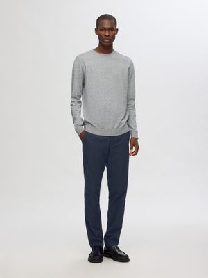 Blauwe chino Selected
