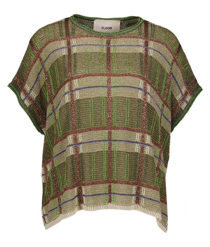 Multicolor pull met ruiten Floor 
