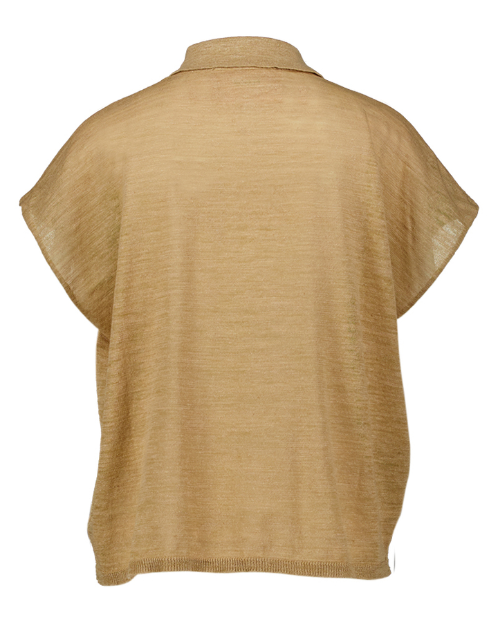 Beige linnen polo Floor 