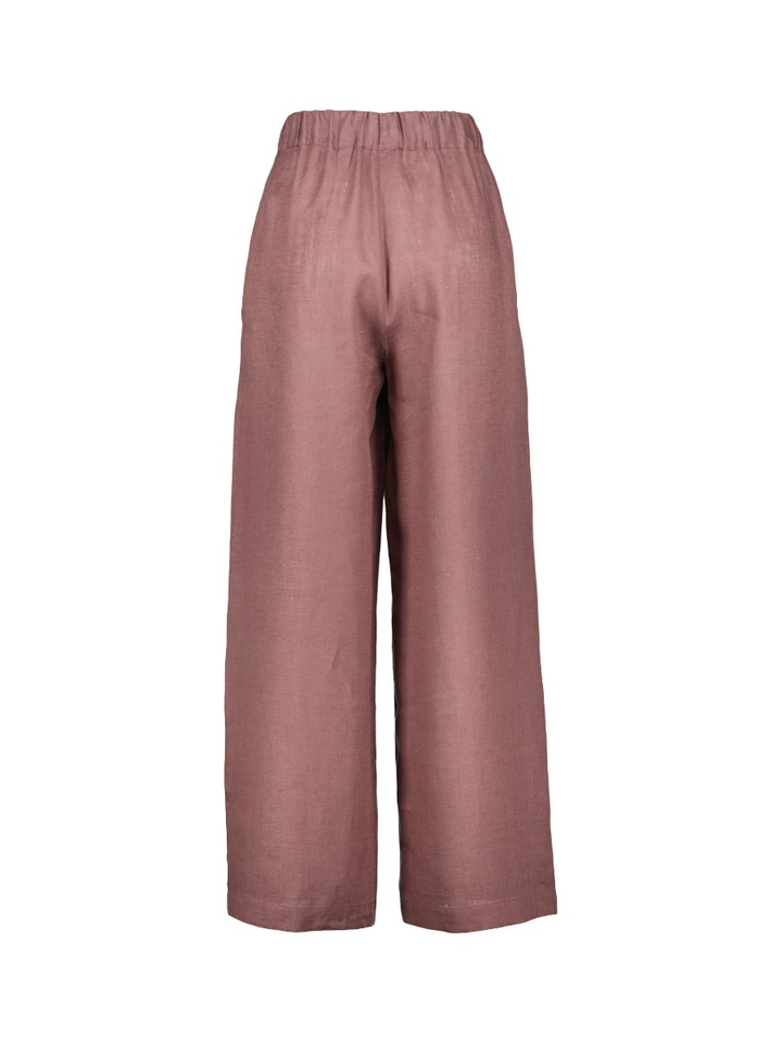 Bordeaux lange broek Semicouture