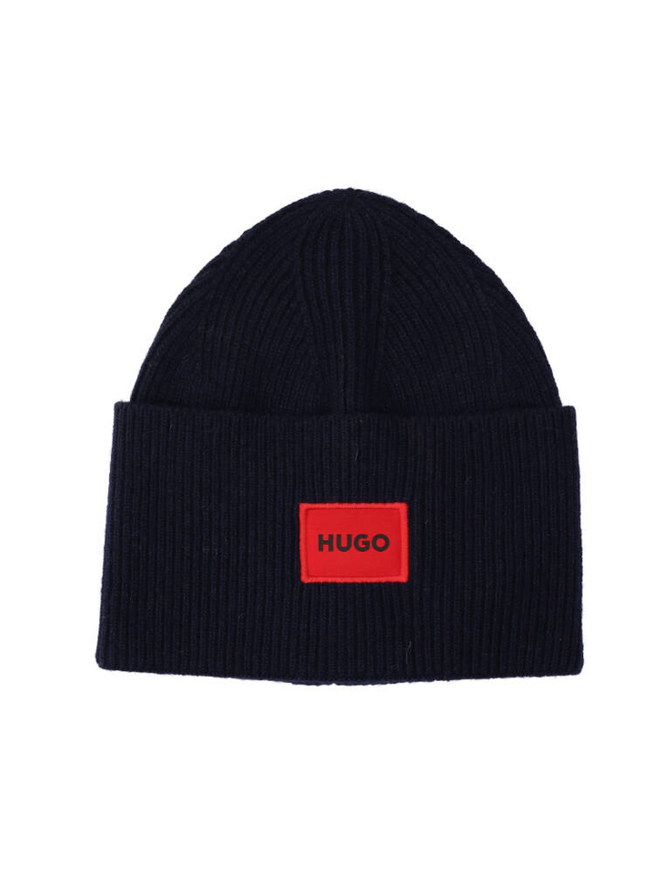 Donkerblauwe muts Xaff Hugo Boss