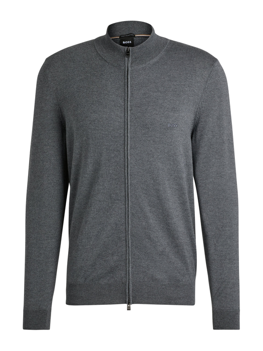 Grijze gilet met rits Balonso Hugo Boss