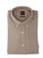Taupe katoenen hemd (regular fit) met lange mouwen Rickert Hugo Boss 