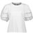 Witte t-shirt met fantasie aan de mouwen Twinset Milano