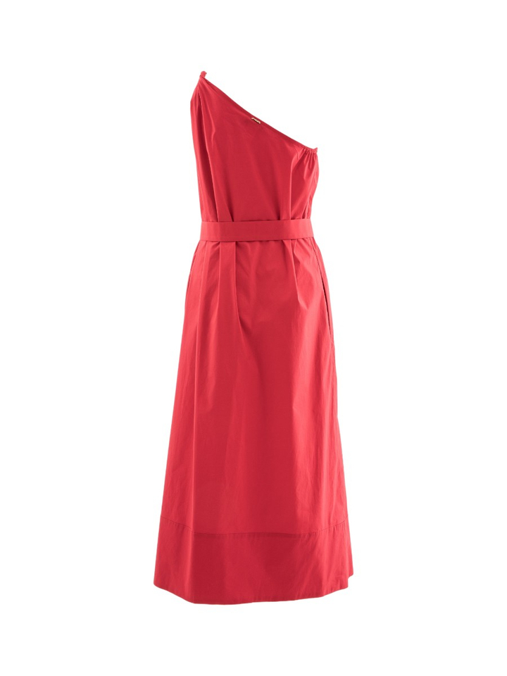 Rode maxi-jurk Twinset 