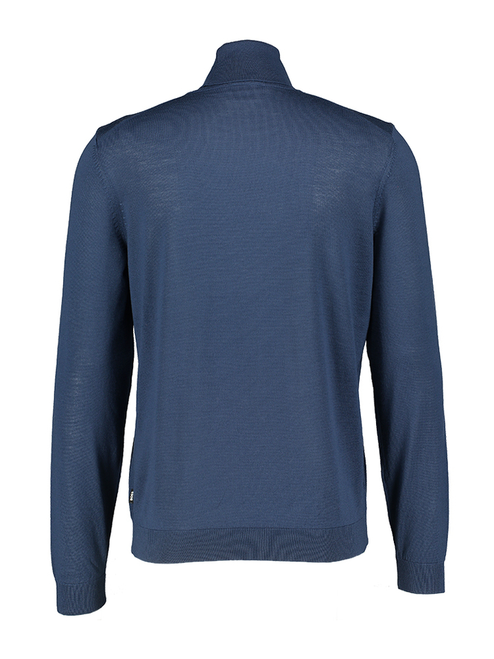 Blauwe trui met rolkraag Hugo Boss 