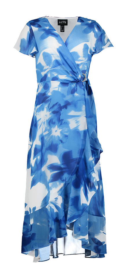 Blauw sierlijk kleed Joseph Ribkoff