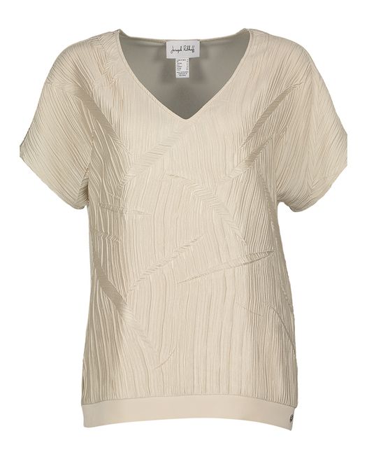 Beige t-shirt met structuur Joseph Ribkoff