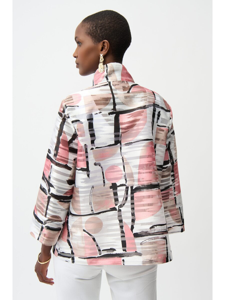 Multicolor doorzichtige vest Joseph Ribkoff 