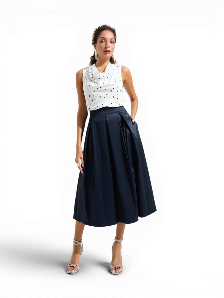 Blauwe lange rok Joseph Ribkoff