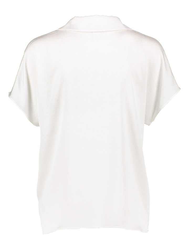 Witte glanzende bloes Joseph Ribkoff