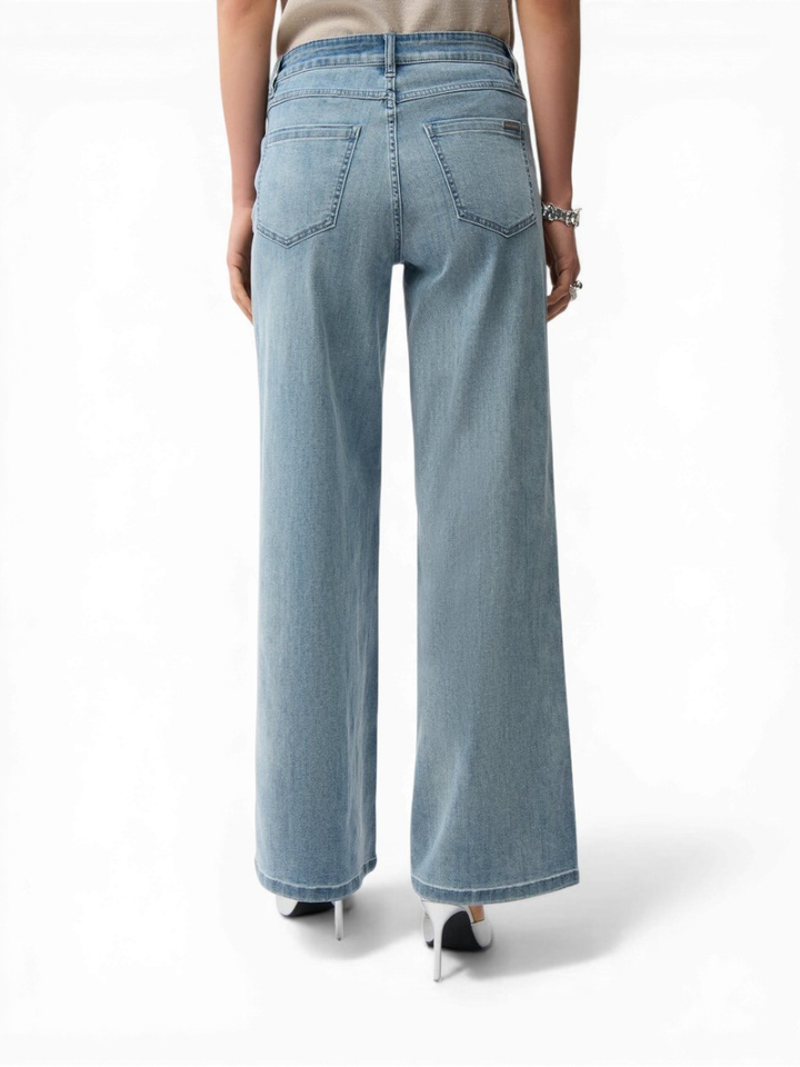 Blauwe straight fit jeans Joseph Ribkoff