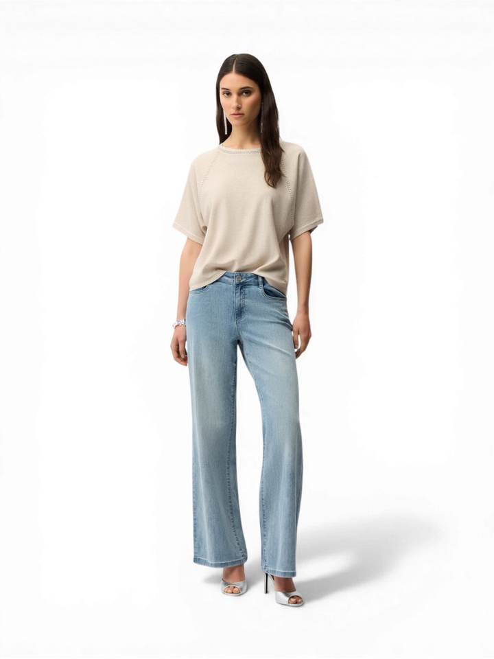 Blauwe straight fit jeans Joseph Ribkoff