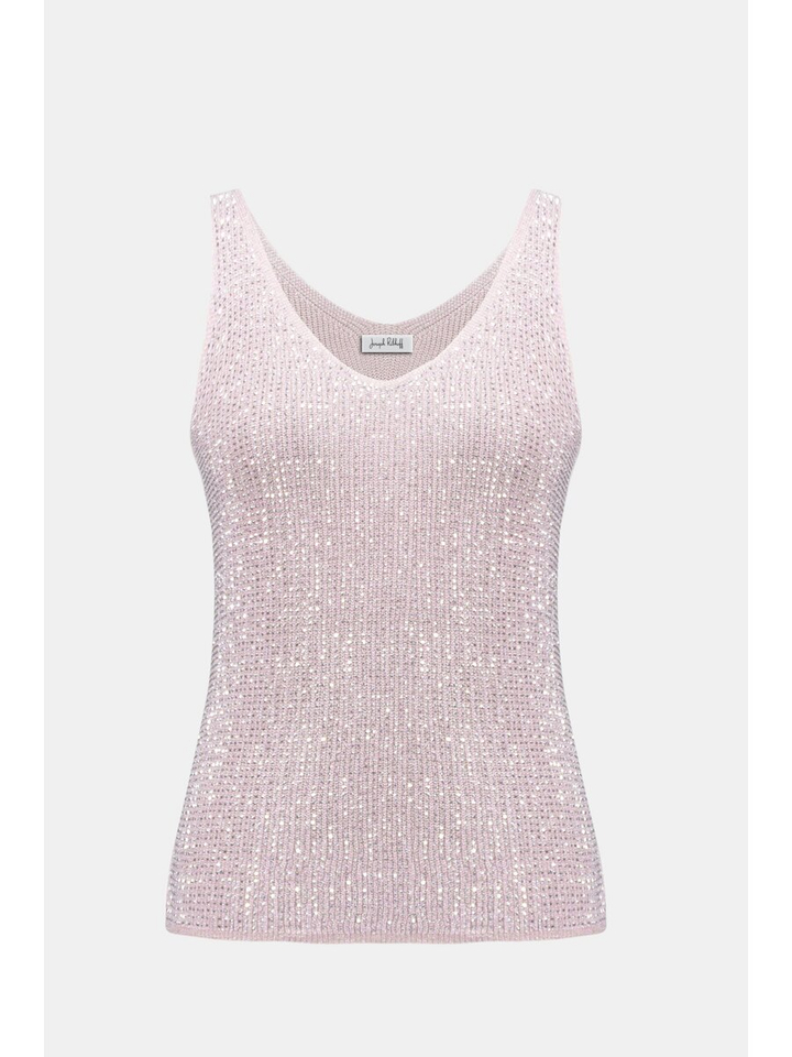 Roze top met strass Joseph Ribkoff 