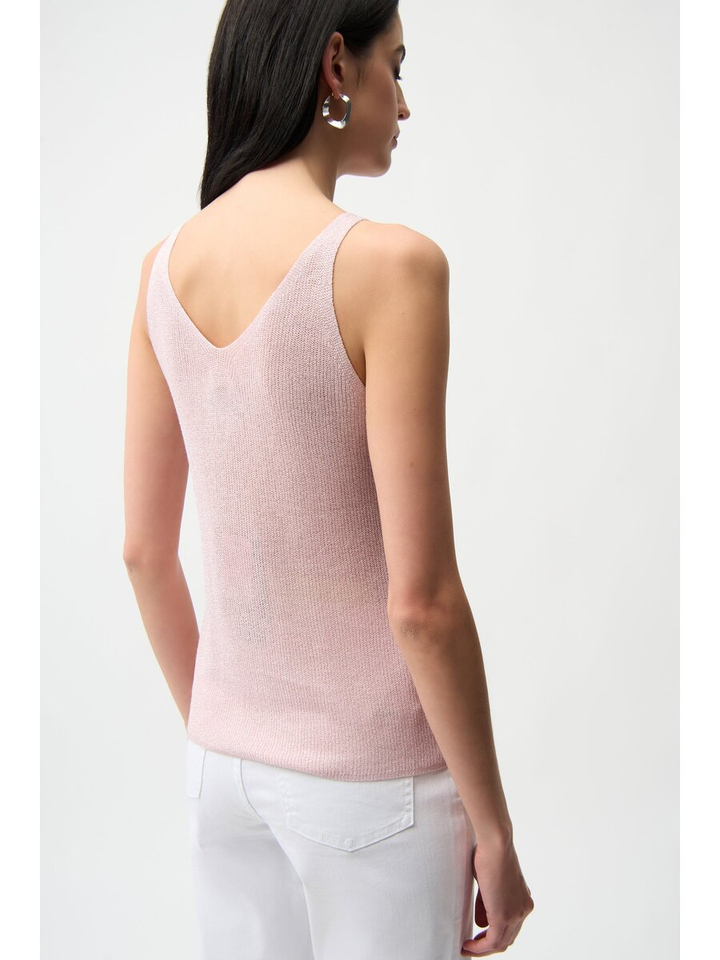 Roze top met strass Joseph Ribkoff 