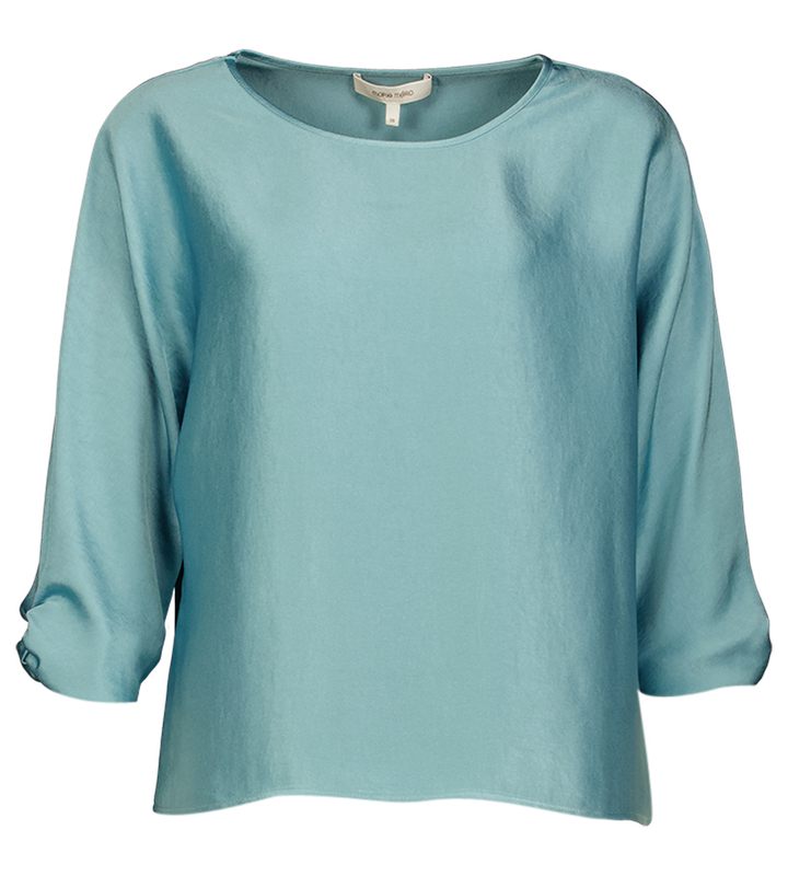 Lichtblauwe blouse Marie Mero