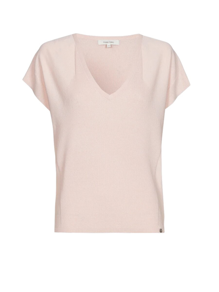 Lichtroze fijne pull Marie Mero 