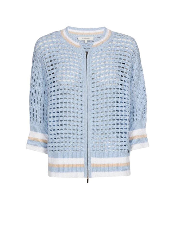 Lichtblauwe gilet Marie Mero