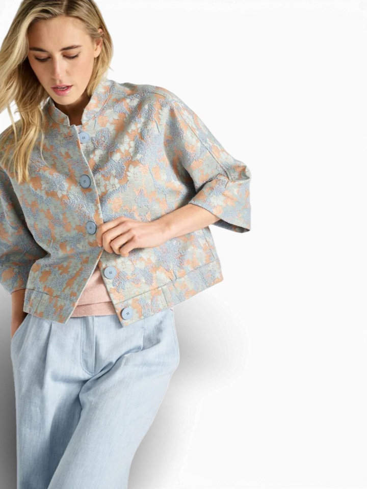 Jas met bloemenmotief Marie Méro