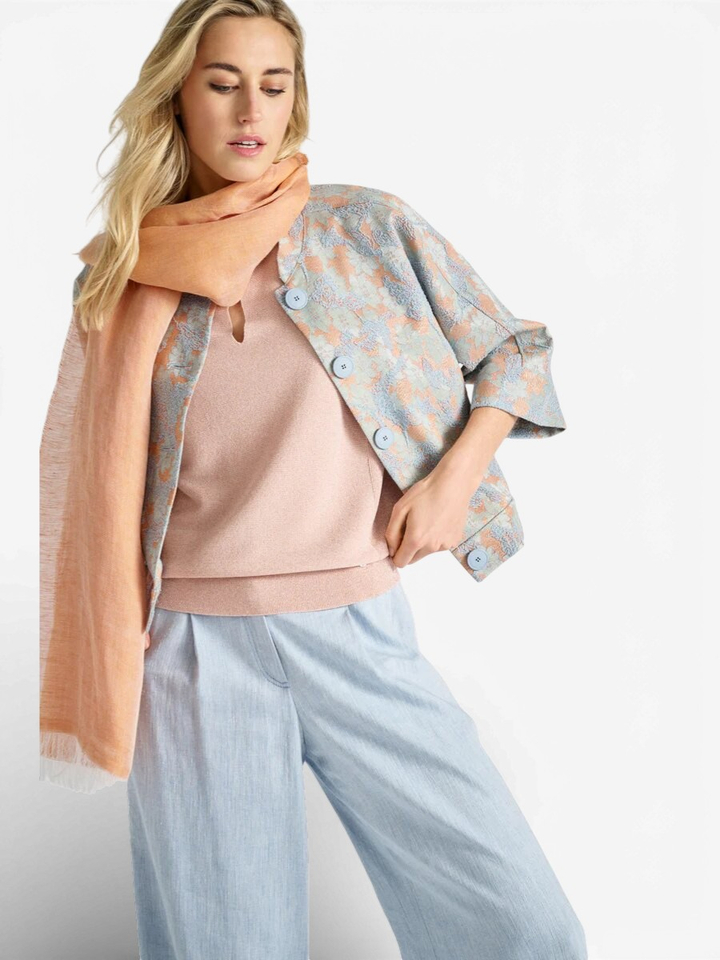 Jas met bloemenmotief Marie Méro