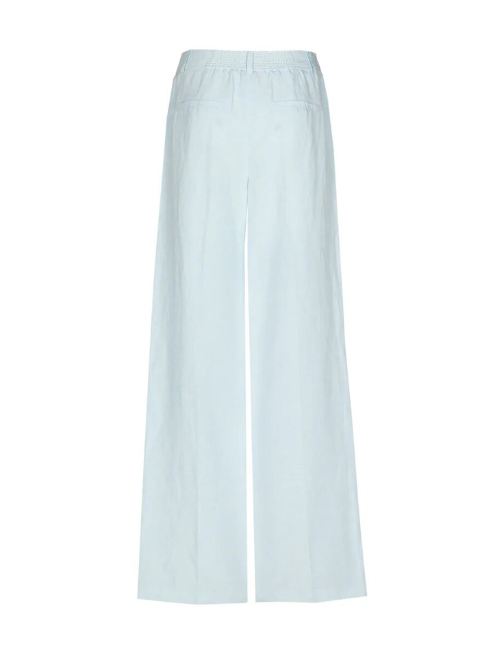 Blauwe losvallende broek Marie Mero