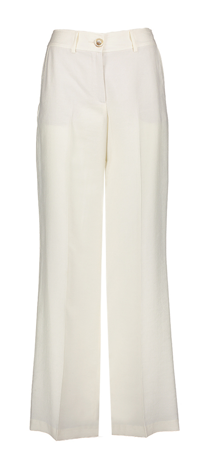 Ecru losvallende broek Marie Mero
