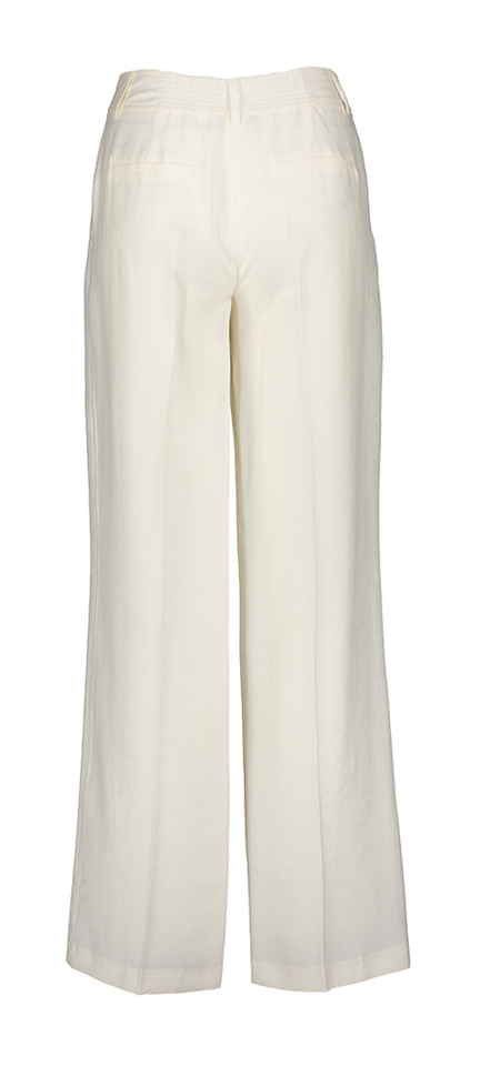 Ecru losvallende broek Marie Mero